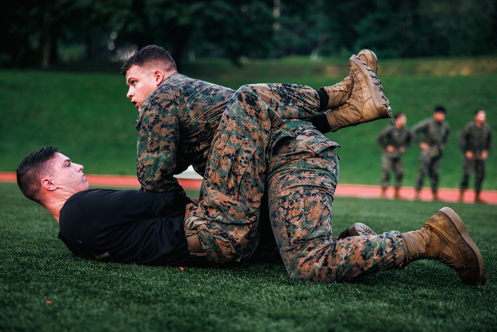Quantico Marines conduct MCMAP