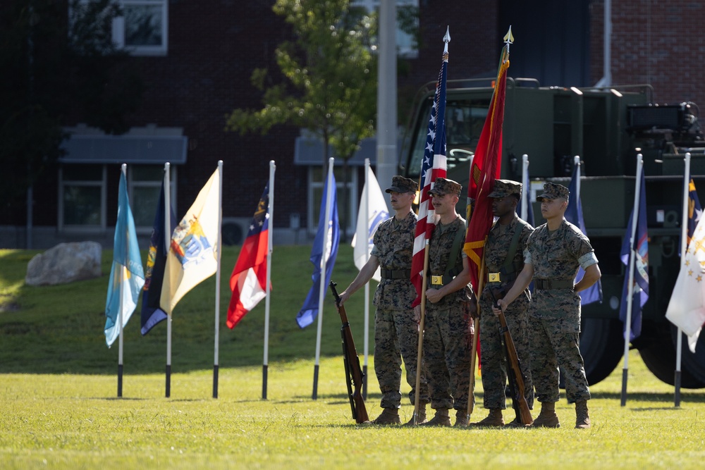 Marine Corps Engineer School Change of Command Ceremony