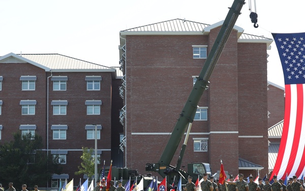 Marine Corps Engineer School Change of Command Ceremony