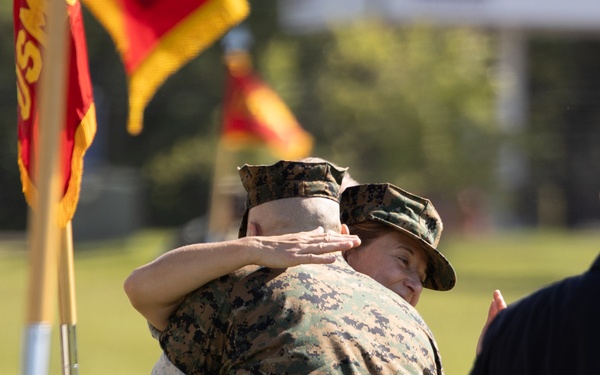 Marine Corps Engineer School Change of Command Ceremony