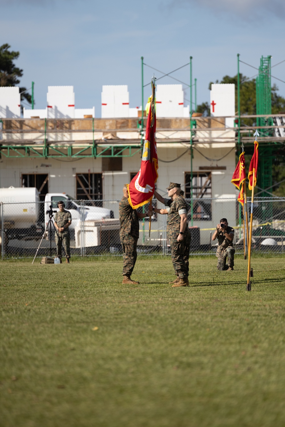 Marine Corps Engineer School Change of Command Ceremony