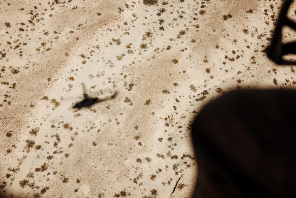 HMLA-367 conducts close air support