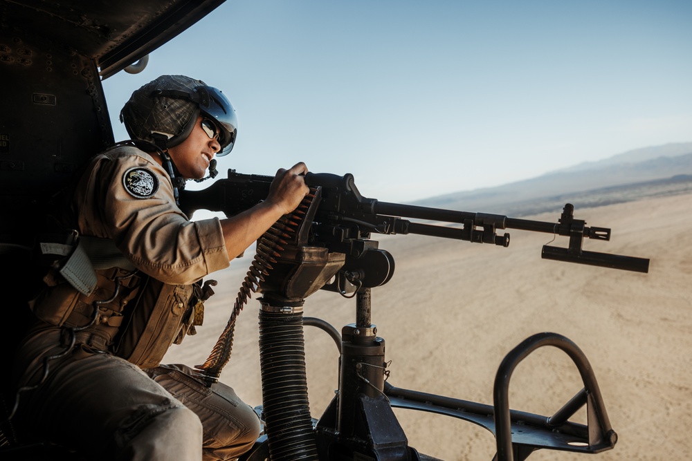 HMLA-367 conducts close air support