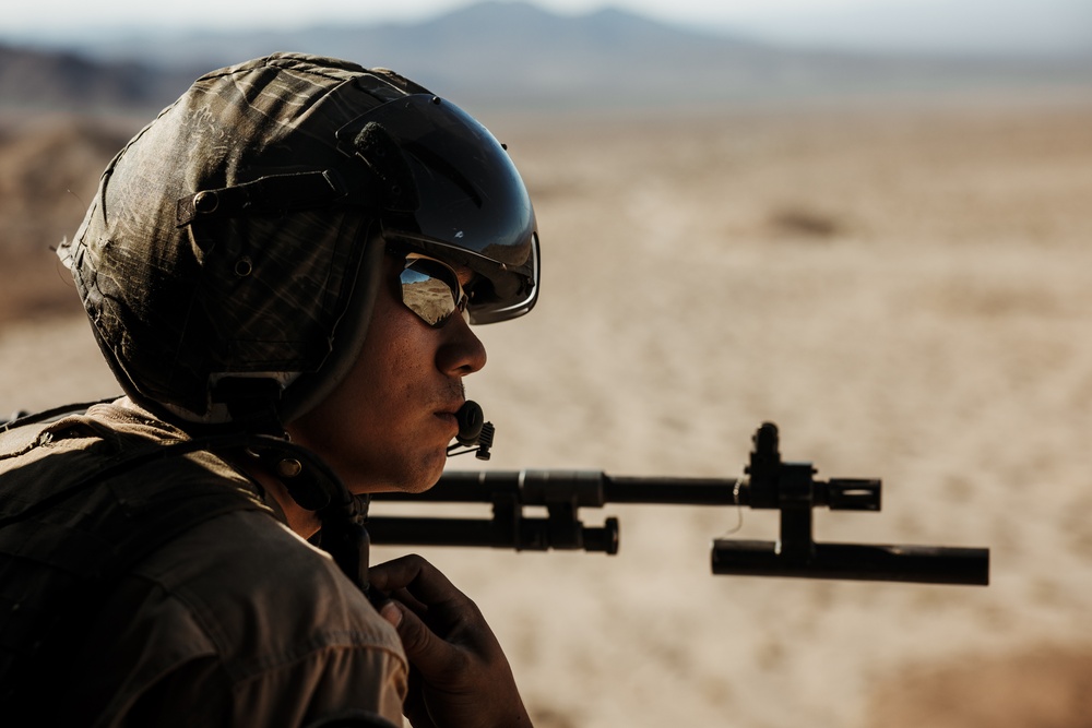 HMLA-367 conducts close air support