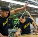 647th Quartermaster Company Riggers Prepare Parachutes