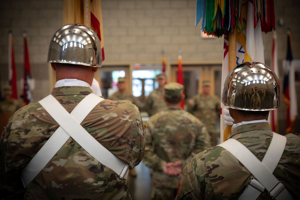 310th Expeditionary Sustainment Command conducts change of command