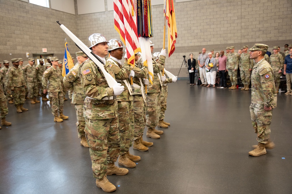 310th Expeditionary Sustainment Command conducts change of command