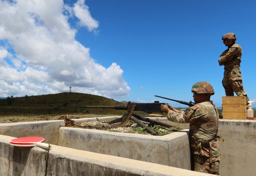 The 124th MP Battalion Soldiers Enhance Lethality With .50-Caliber Training