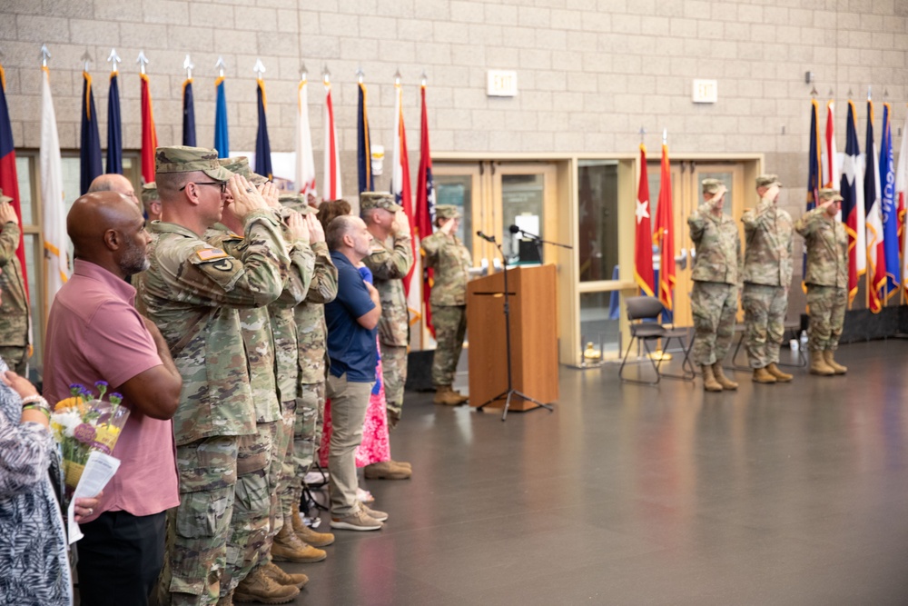 310th Expeditionary Sustainment Command conducts change of command