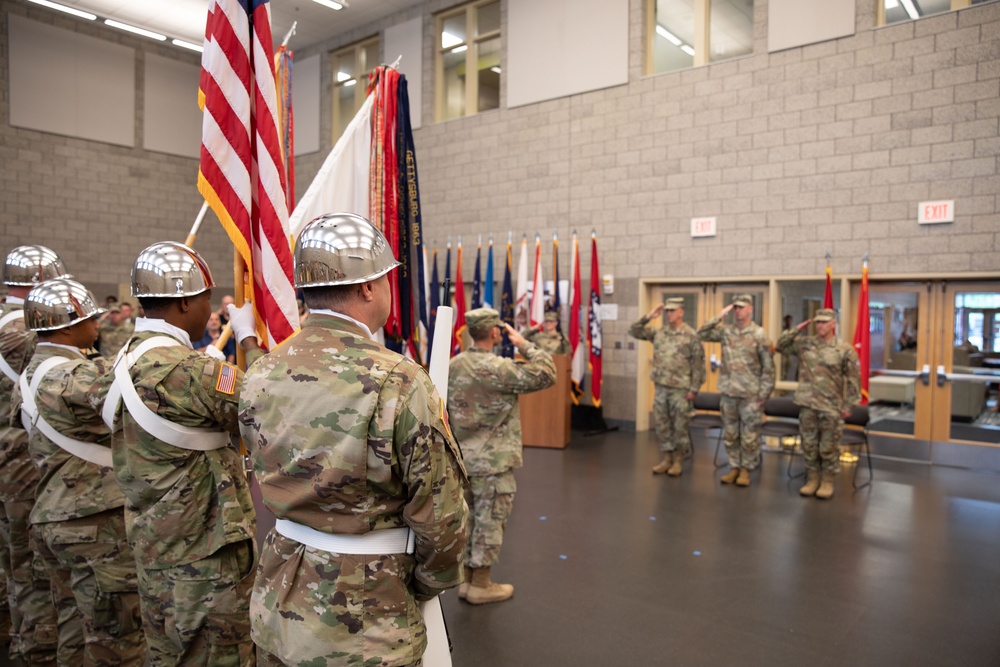 310th Expeditionary Sustainment Command conducts change of command