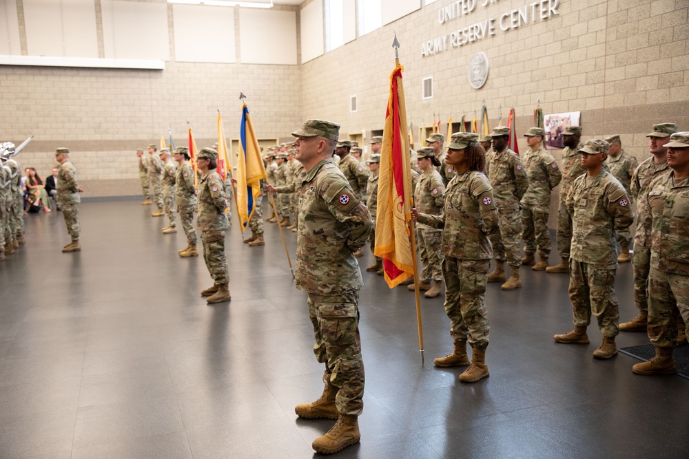 310th Expeditionary Sustainment Command conducts change of command