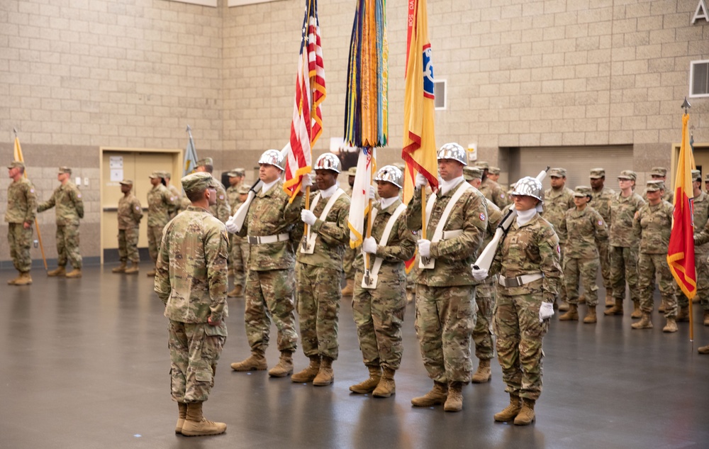 310th Expeditionary Sustainment Command conducts change of command