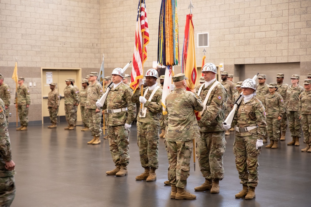 310th Expeditionary Sustainment Command conducts change of command