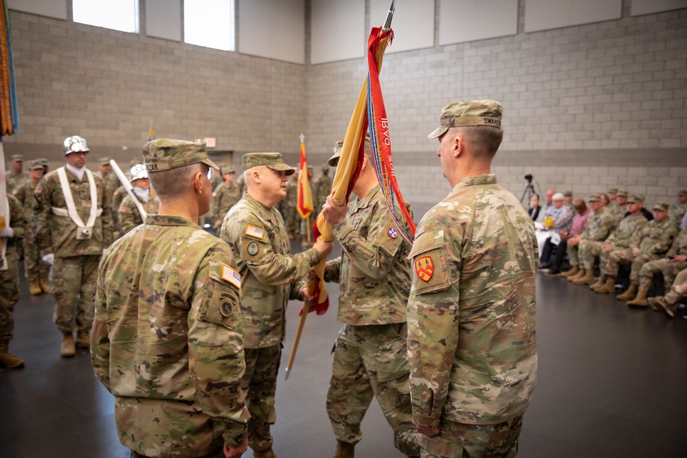 310th Expeditionary Sustainment Command conducts change of command