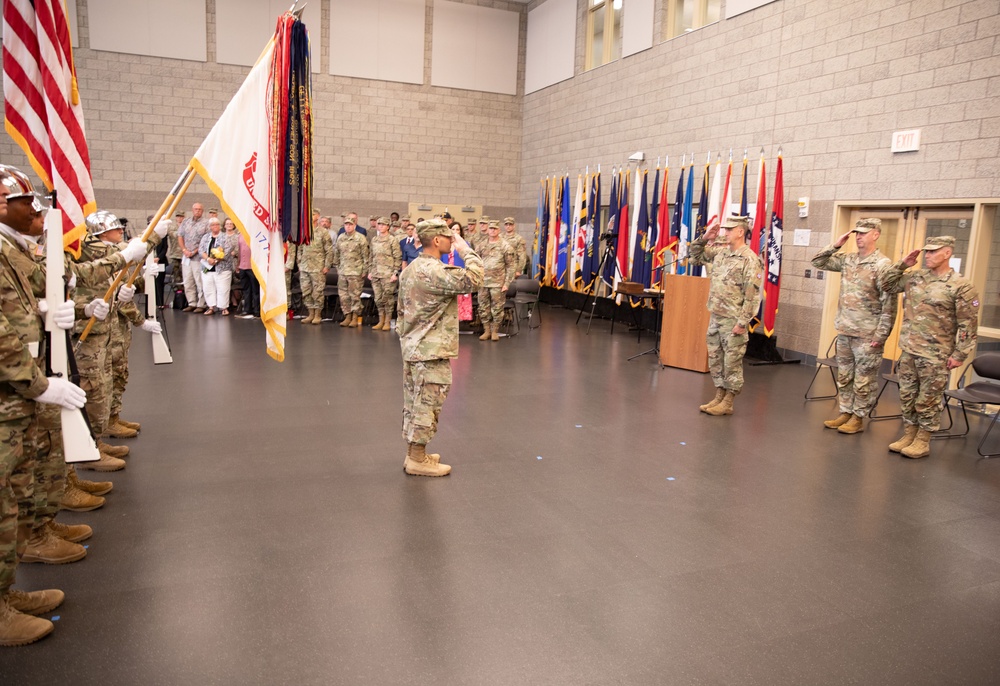 310th Expeditionary Sustainment Command conducts change of command