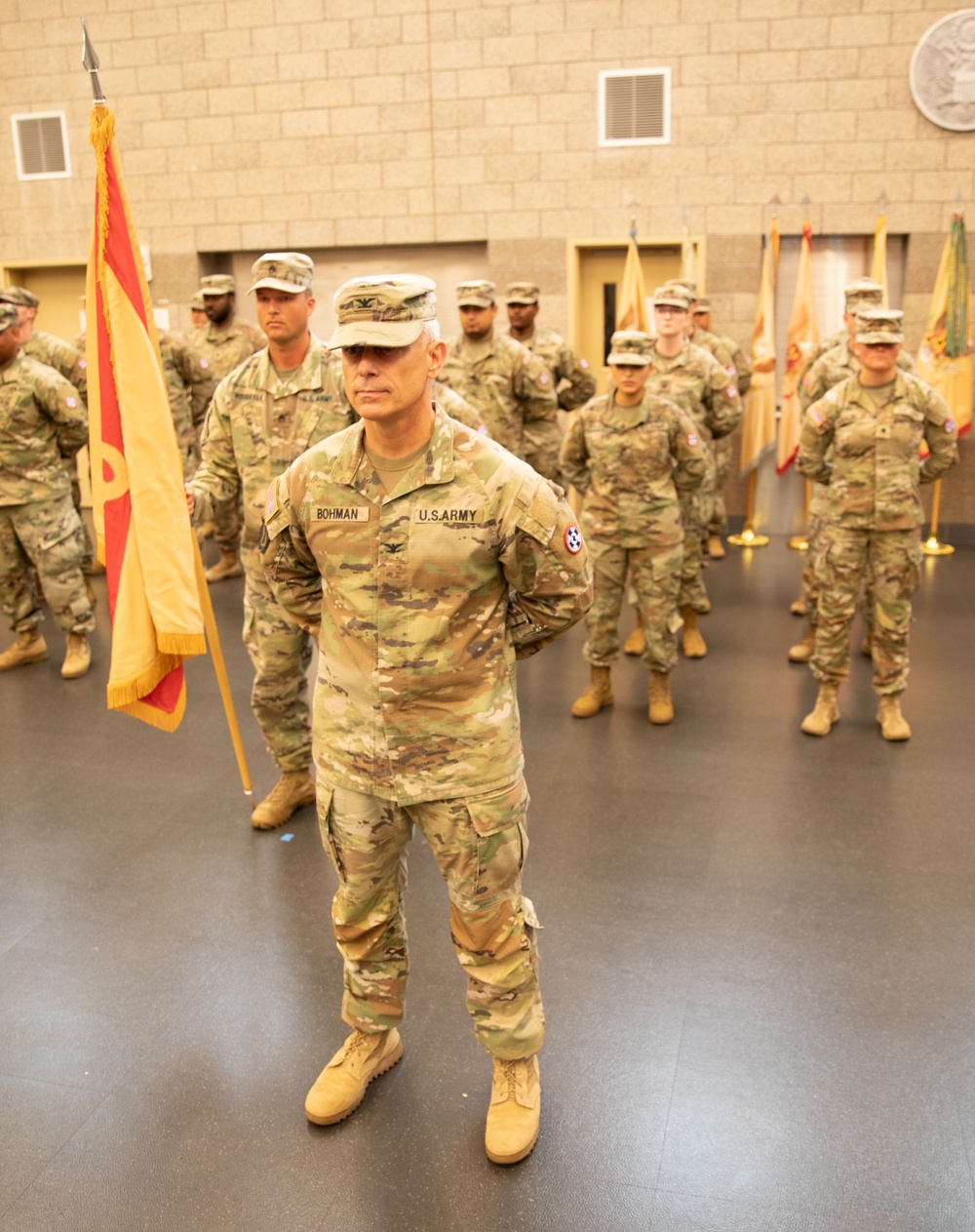 310th Expeditionary Sustainment Command conducts change of command
