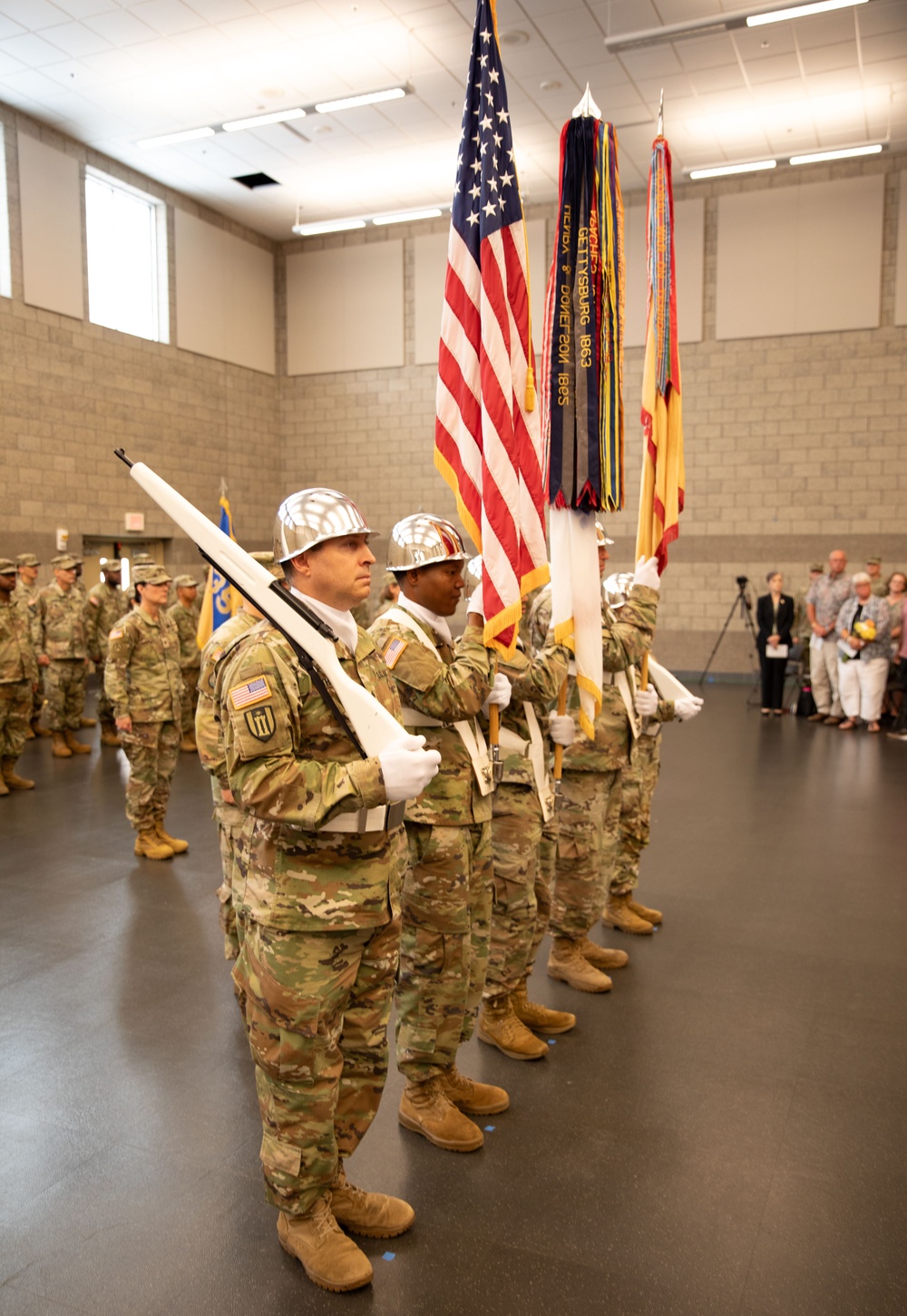 310th Expeditionary Sustainment Command conducts change of command