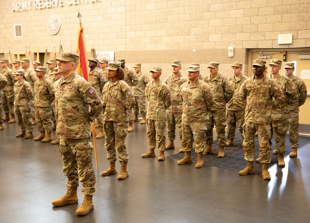 310th Expeditionary Sustainment Command conducts change of command