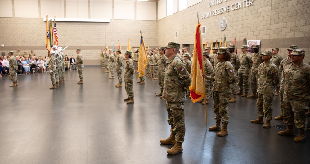 310th Expeditionary Sustainment Command conducts change of command
