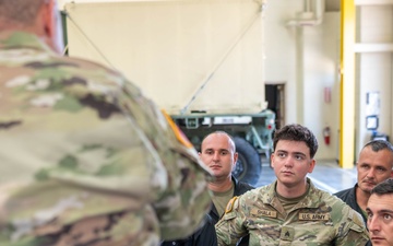 NJNG and Albanian Armed Forces vehicle maintenance training