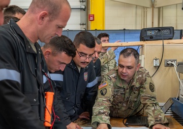 NJNG and Albanian Armed Forces vehicle maintenance training
