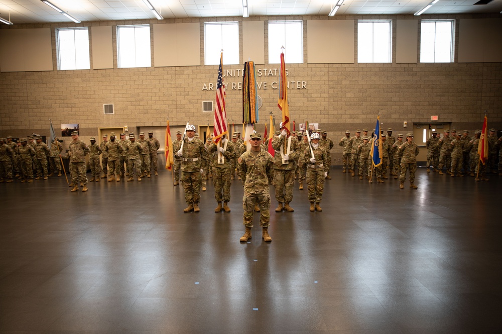 310th Expeditionary Sustainment Command conducts change of command