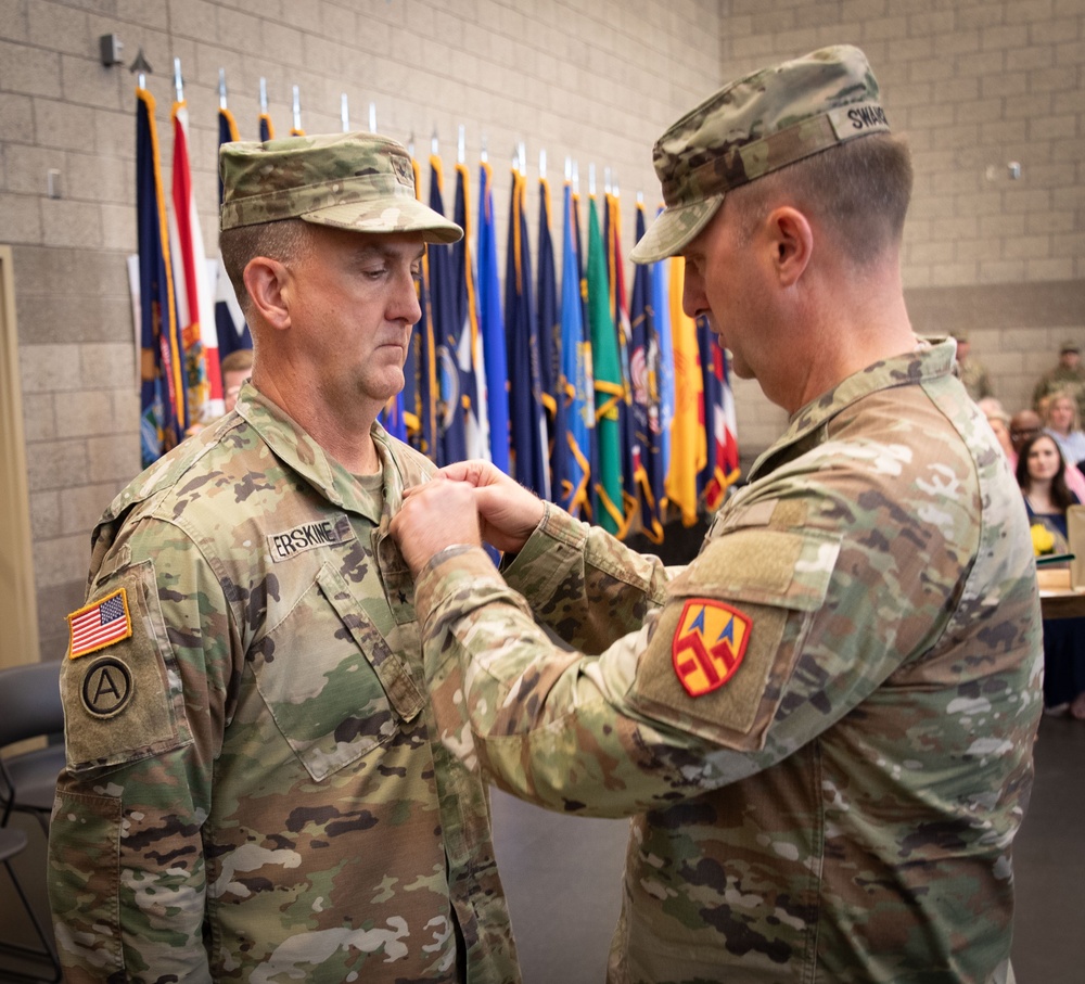 310th Expeditionary Sustainment Command conducts change of command