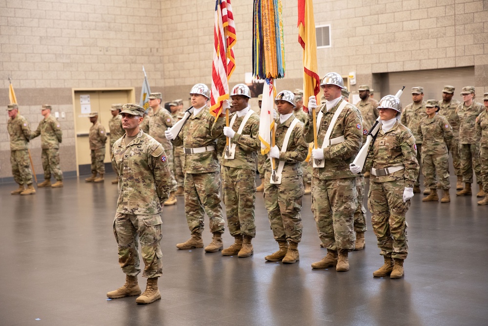 310th Expeditionary Sustainment Command conducts change of command