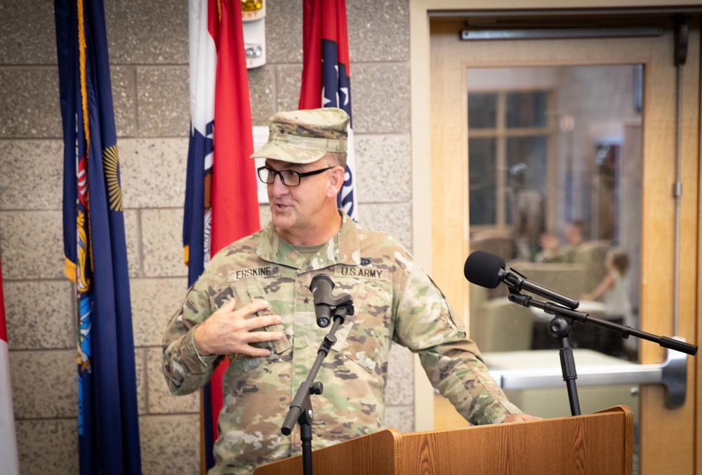 310th Expeditionary Sustainment Command conducts change of command