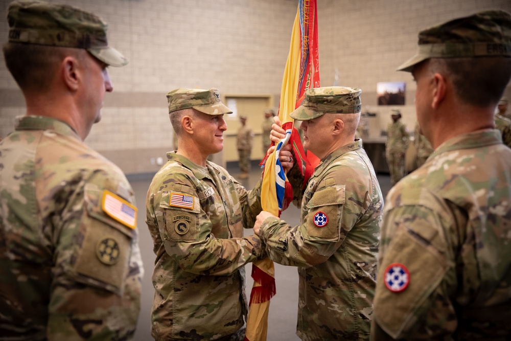 310th Expeditionary Sustainment Command conducts change of command