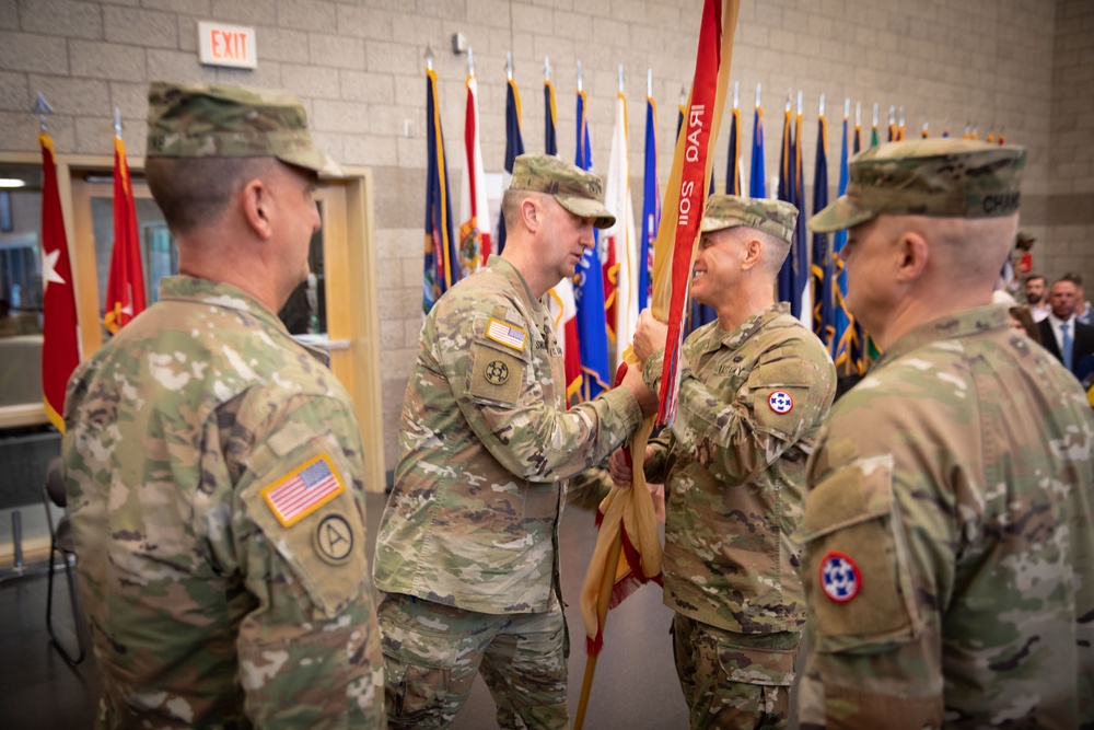 310th Expeditionary Sustainment Command conducts change of command