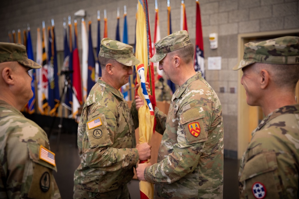 310th Expeditionary Sustainment Command conducts change of command
