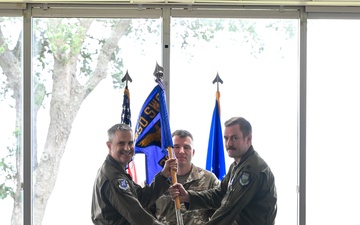 39th Electronic Warfare Squadron welcomes new commander