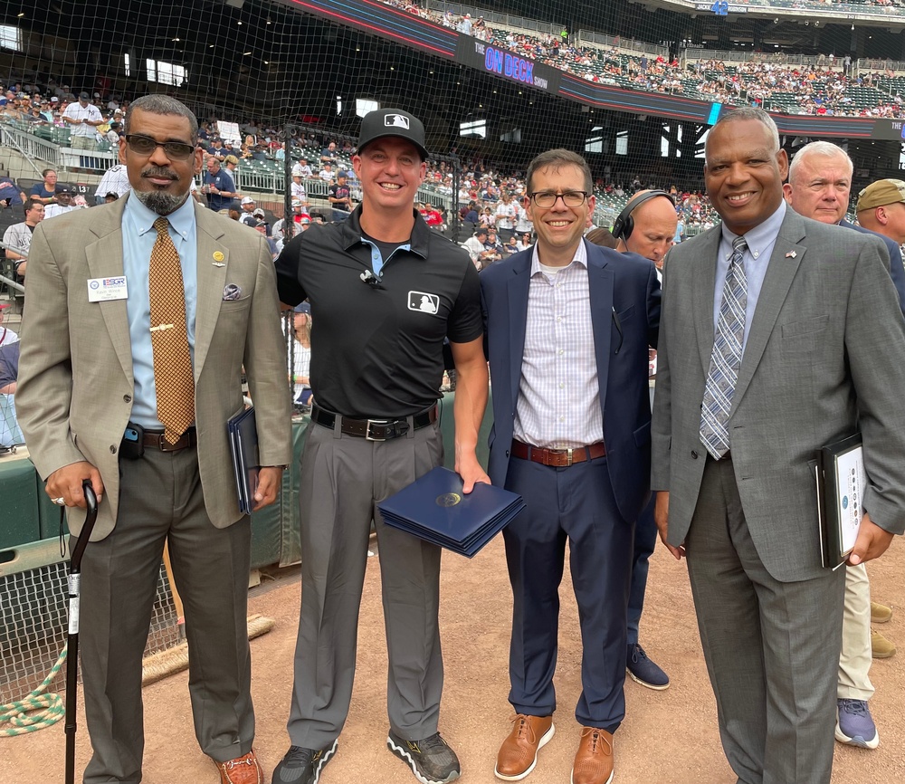 ESGR and MLB honored for military reserve support