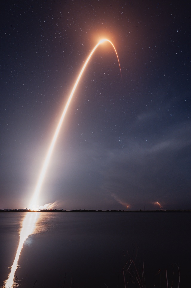 Starlink 10-28 Launches from Cape Canaveral Space Force Station