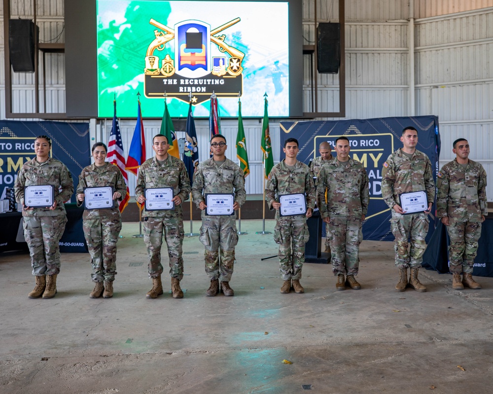 Honoring Service Commitment and Excellence at Camp Santiago