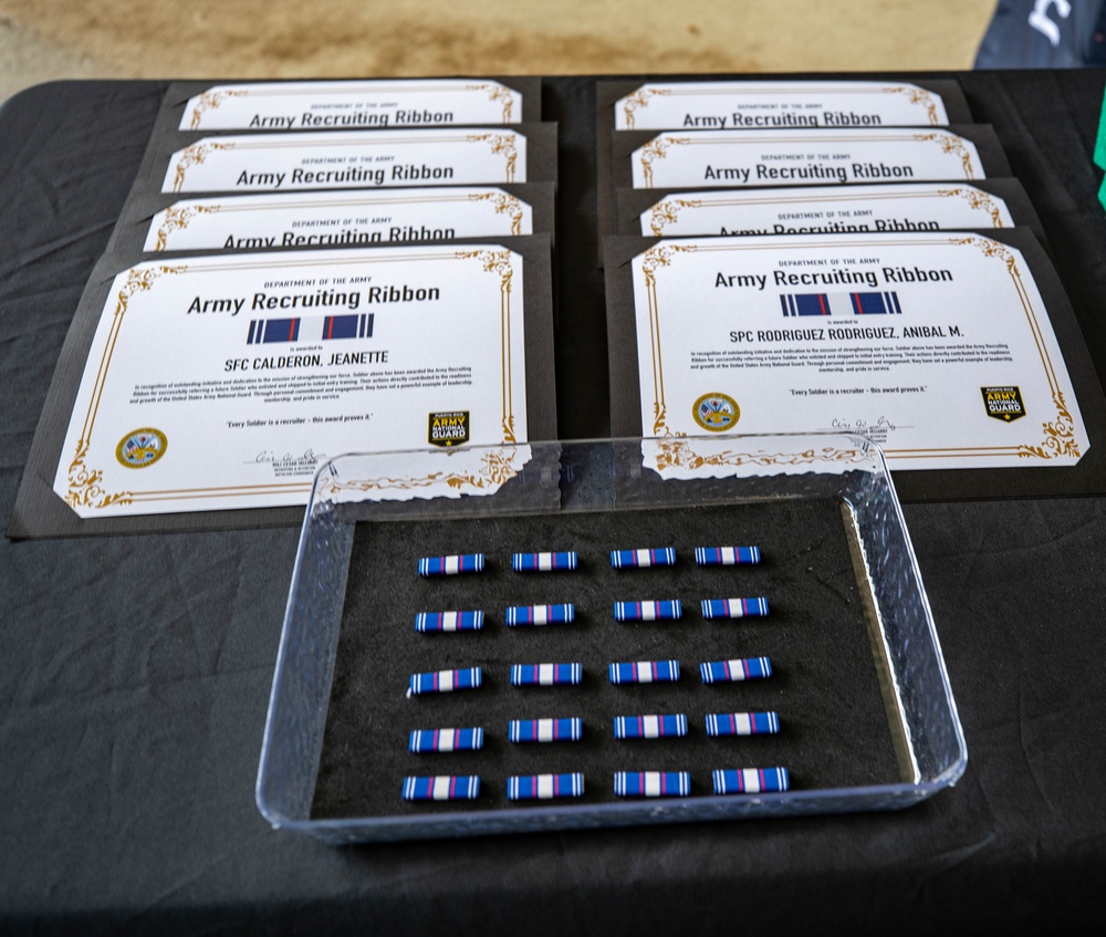 Honoring Service Commitment and Excellence at Camp Santiago