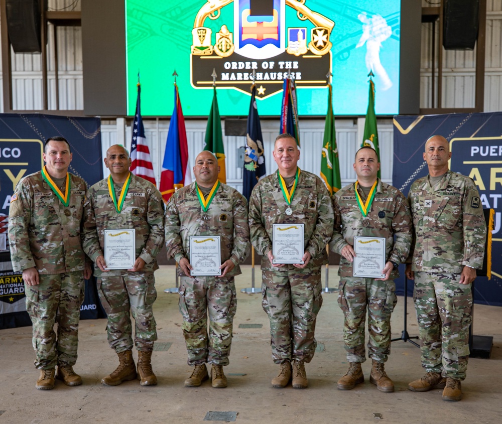 Honoring Service Commitment and Excellence at Camp Santiago