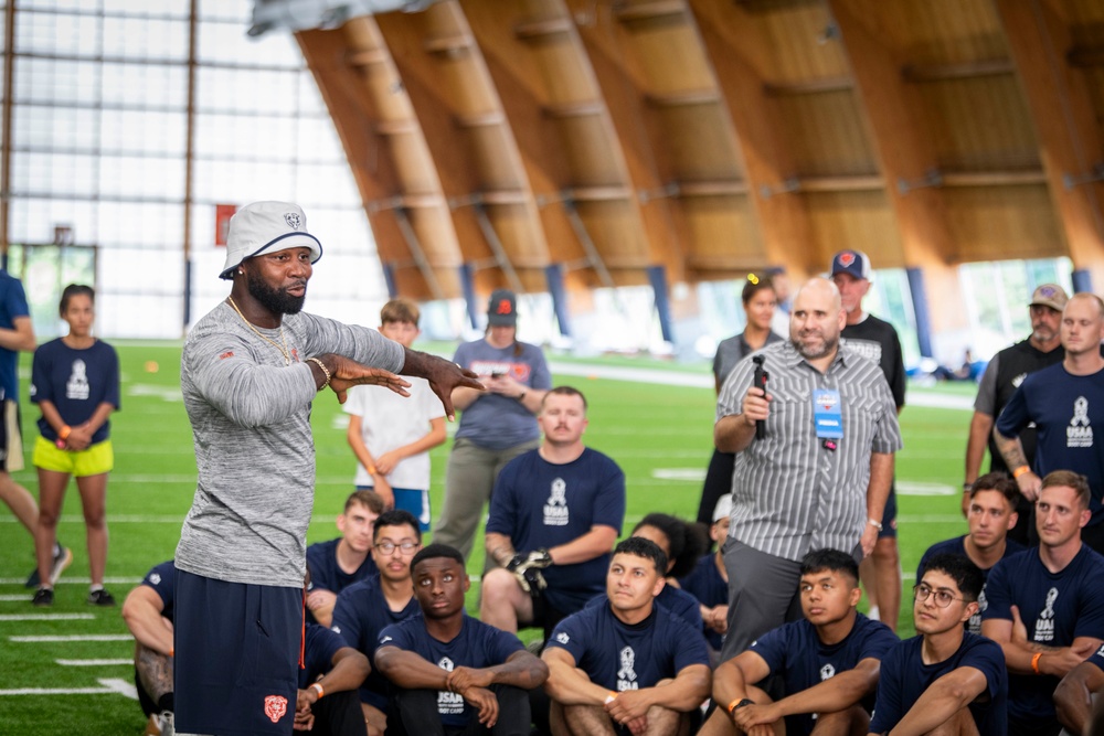 Chicago Bears Salute to Service Day
