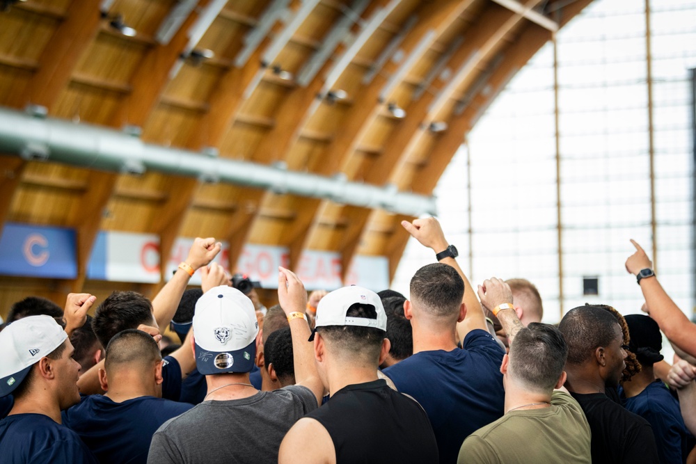 Chicago Bears Salute to Service Day