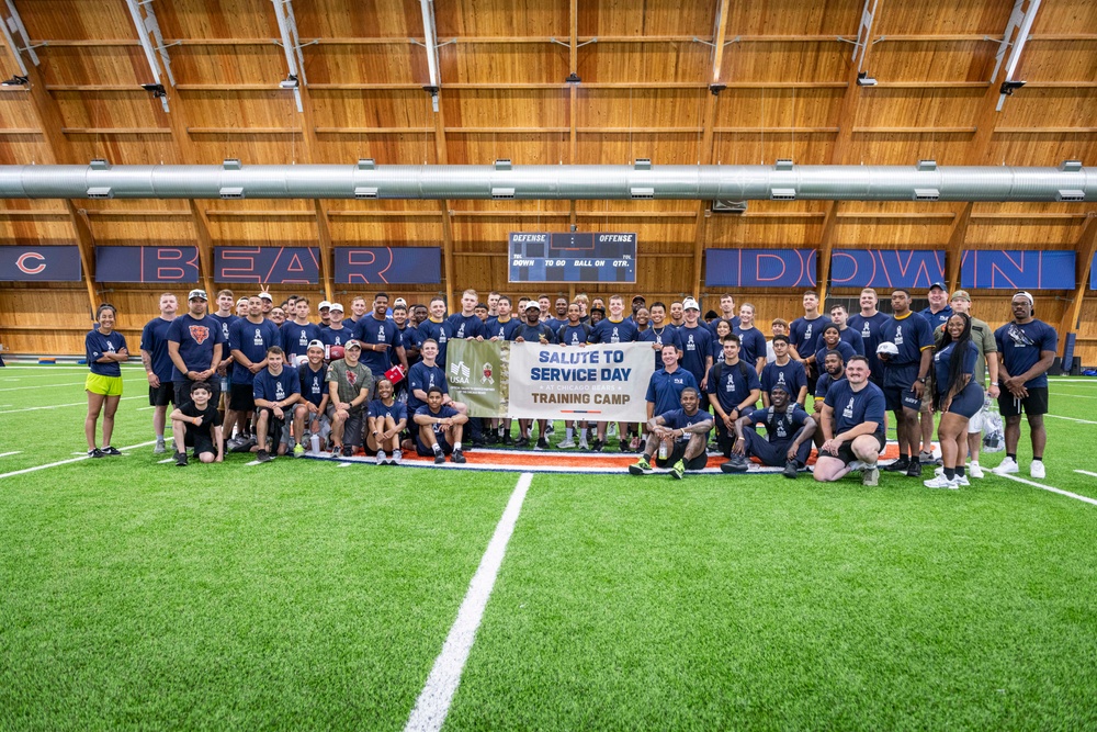 Chicago Bears Salute to Service Day
