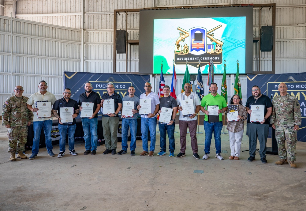 Honoring Service Commitment and Excellence at Camp Santiago