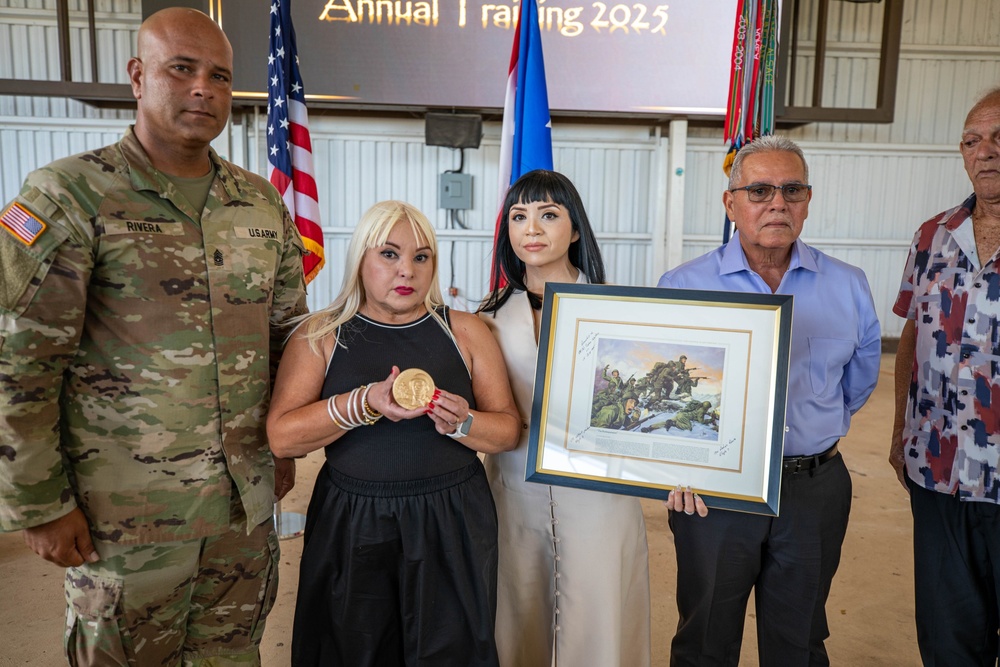 Pfc. Justino Caballero Monsegur Honored for Korean War Service