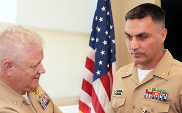 Navy Pulmonary and Critical Care Physician awarded for Meritorious Service at NAMRU San Antonio