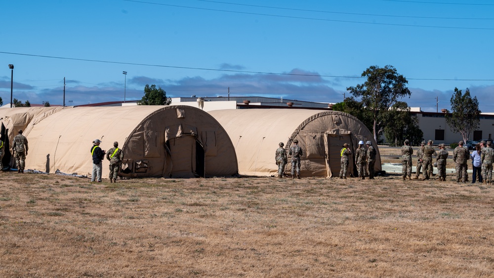 UC25 ERPPS tent setup