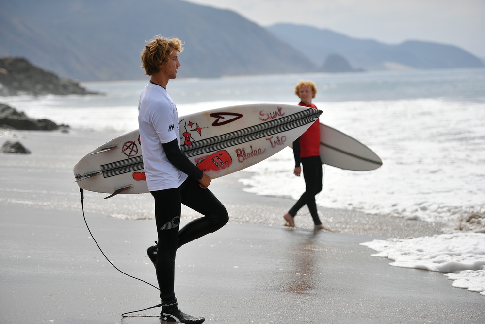 Warfare on the waves during the Point Mugu Surf Contest
