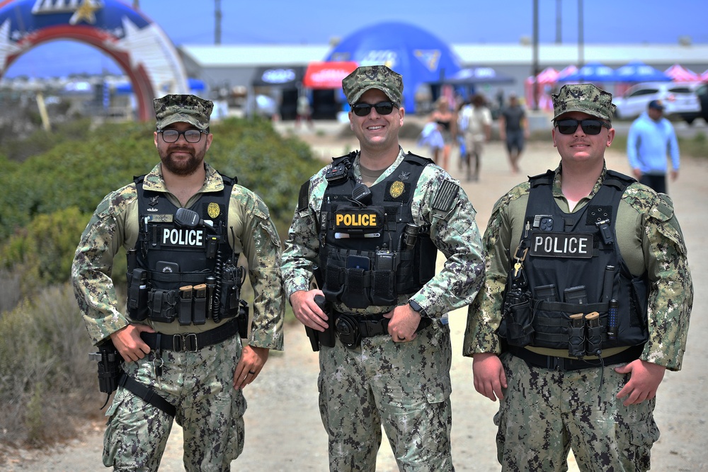 Warfare on the waves during the Point Mugu Surf Contest