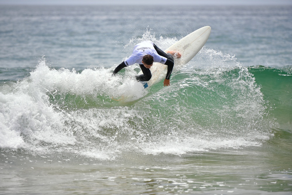 Warfare on the waves during the Point Mugu Surf Contest