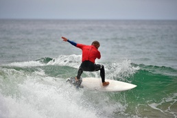 Warfare on the waves during the Point Mugu Surf Contest