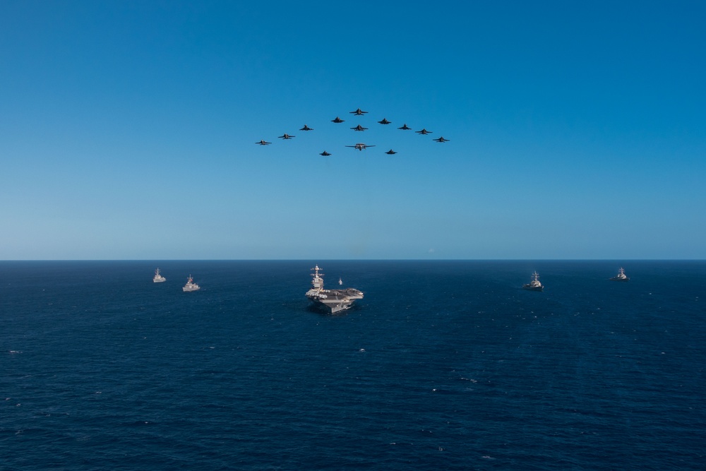 Neptune Strike 25-2 Air and Sea Formation